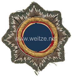 Deutsches Kreuz in Gold, Stoffausführung für die Wehrmacht