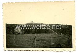 Wehrmacht Foto, Bunkeranlage