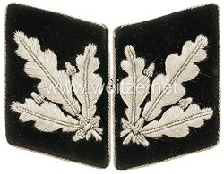 Waffen-SS Paar Kragenspiegel für einen SS-Brigadeführer