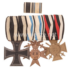 1. Weltkrieg große Ordensschnalle eines Bayerischen Soldaten