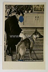 III. Reich - Propaganda-Postkarte - " Adolf Hitler - Der Führer in seinem Heim Haus Wachenfeld "