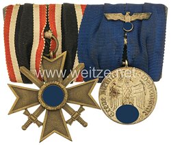 Ordenschnalle für einen Angehörigen der Wehrmacht