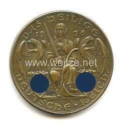 III. Reich - bronzene Erinnerungsmedaille 