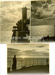 Kriegsmarine Fotos, Aufnahmen von einem Deutschen Kriegsschiff