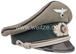 Wehrmacht Heer Schirmmütze für Offiziere der Pioniere
