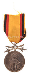 Reuß Silberne Verdienstmedaille mit Schwertern 1909-1918