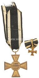 Preußen Goldenes Militär-Verdienstkreuz 1864 - 1918
