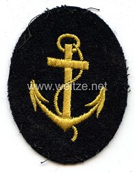 Kriegsmarine Ärmelabzeichen Laufbahn Bootsmannsmaat