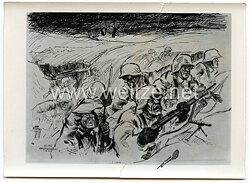 Waffen-SS Pressefoto: SS-Soldaten an der Ostfront