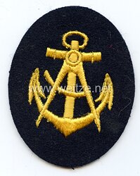 Kriegsmarine Ärmelabzeichen für einen Zimmermannsmaaten