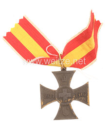 Baden Kreuz für freiwillige Kriegshilfe 1914 