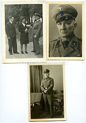 Waffen-SS Fotos, SS-Scharführer und Angehöriger des SS-Umsiedlungskommando