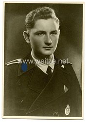 Waffen-SS Portraitfoto, SS-Unterscharführer der Panzertruppe
