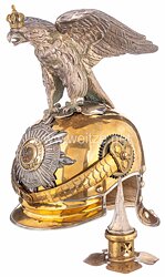 Preußen Helm für Offiziere im Regiment Garde du Corps bzw. Garde-Kürassier-Regiment