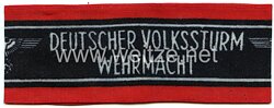 Armbinde "Deutscher Volkssturm Wehrmacht"