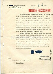 III. Reich - Originalunterschrift von Adolf Hitler als Reichskanzler 1939 auf der Kreditermächtigung vom 4. Juli 1939 mit einer Erhöhung von 30 auf 34 Milliarden Reichsmark