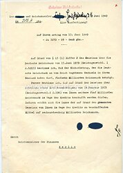 III. Reich - Originalunterschrift von Adolf Hitler als Reichskanzler auf der Kreditermächtigung vom 16. Juni 1940 mit einer Erhöhung von 61 auf 66 Milliarden Reichsmark