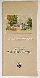 Deutsches Wohnungs-Hilfswerk ( DWH ) - Ansichtsplan für ein Behelfsheim