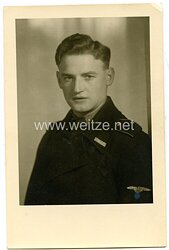 Waffen-SS Portraitfoto, SS-Rottenführer der Panzertruppe