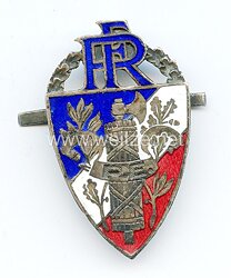 Frankreich 2. Weltkrieg Mützen - Abzeichen "Police d'Etat" France 