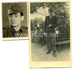 Waffen-SS Fotos, eines Angehörigen der 9. SS-Panzer-Division „Hohenstaufen“ 