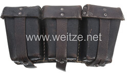 Wehrmacht dreiteilige Patronentasche für das Gewehr 98