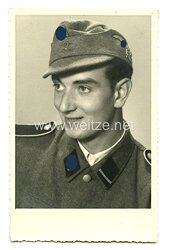 Waffen-SS Portraitfoto, SS-Sturmmann eines SS-Gebirgsjäger-Regiment