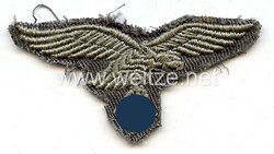 Luftwaffe Brustadler für Mannschaften - Ausführung für die blaue Drillichuniform, bzw. Arbeitsoverall