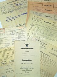 Luftwaffe - Dokumentengruppe eines Uffz. Schäfer, Lageort Prag