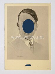 III. Reich - Propaganda-Postkarte - " Adolf Hitler "
