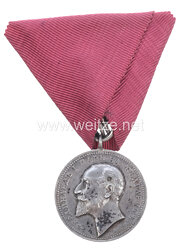 Königreich Bulgarien Verdienstmedaille in Silber