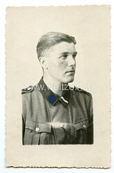 Waffen-SS Portraitfoto, SS-Rottenführer in der SS-Division "Totenkopf" 