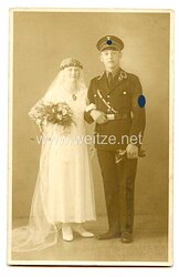 Allgemeine-SS Hochzeitsfoto, SS-Mann im Sturmbann 1.