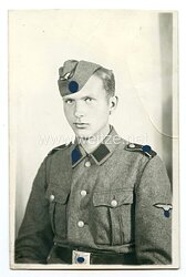 Waffen-SS Portraitfoto, SS-Mann der SS-Division (mot.) "Leibstandarte SS Adolf Hitler"