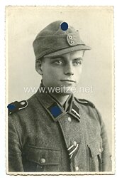 Waffen-SS Portraitfoto, SS-Rottenführer der SS-Division "Leibstandarte SS Adolf Hitler"