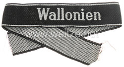 Waffen-SS Ärmelband für Mannschaften der 28. SS-Freiwilligen-Panzergrenadier-Division "Wallonien"