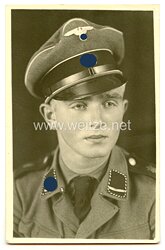 SS-Verfügungstruppe Portraitfoto, SS-Sturmmann der Leibstandarte SS Adolf Hitler (LSSAH) 