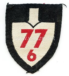 Reichsarbeitsdienst (RAD) Ärmelspaten für Mannschaften Abteilung 6/77
