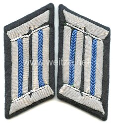 Wehrmacht Heer Paar Kragenspiegel für Offiziere im Truppensonderdienst (TSD) 