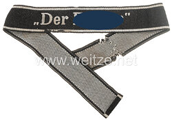 Waffen-SS Ärmelband für Mannschaften im SS-Panzer-Grenadier-Regiment 4 "Der Führer"
