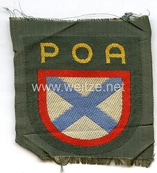 Wehrmacht Heer Ärmelschild der Russischen Befreiungsarmee POA