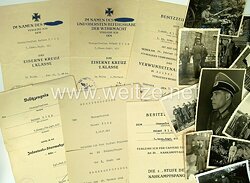 Heer - Urkundengruppe eines Obergefreiten vom 3. Grenadier Regiment 412 + Fotos