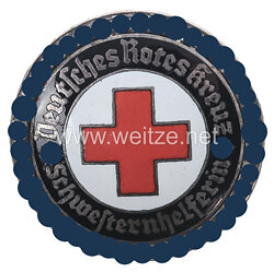 Deutsches Rotes Kreuz ( DRK ) - Brosche " Schwesternhelferin "
