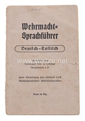 Wehrmacht-Sprachführer Deutsch-Russisch,