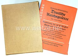 Deutsche Reichsgesetze, elfte ergänzte Auflage