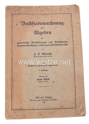 Buchstabenrechnung und Algebra 1929,