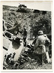 Waffen-SS Pressefoto: Die Feindverluste an der Italienfront steigen weiter 20.6.1944