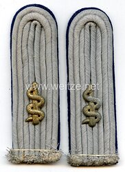 Wehrmacht Heer Paar Schulterstücke für einen Assistenzarzt