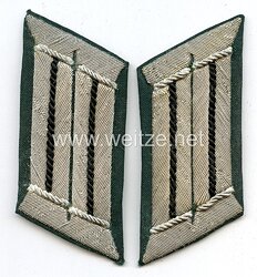 Wehrmacht Heer Paar Kragenspiegel für Offiziere der Pioniere 
