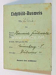 III. Reich - Lichtbild - Ausweis der Firma Max G.Müller 